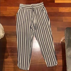 Zara drawstring slim pants